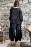 Conrad Grunge Loose Cotton Knit Black Pre order due 1 week 